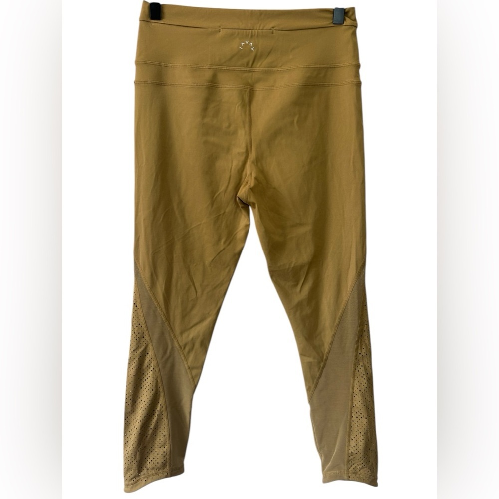Varley Women’s Corbett Legging Tight Gold Neutral Active Workout Gym Size Small - Picture 2 of 4